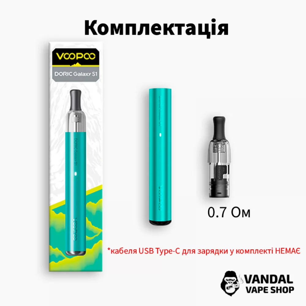 Оригинальная подсистема VooPoo Doric Galaxy S1