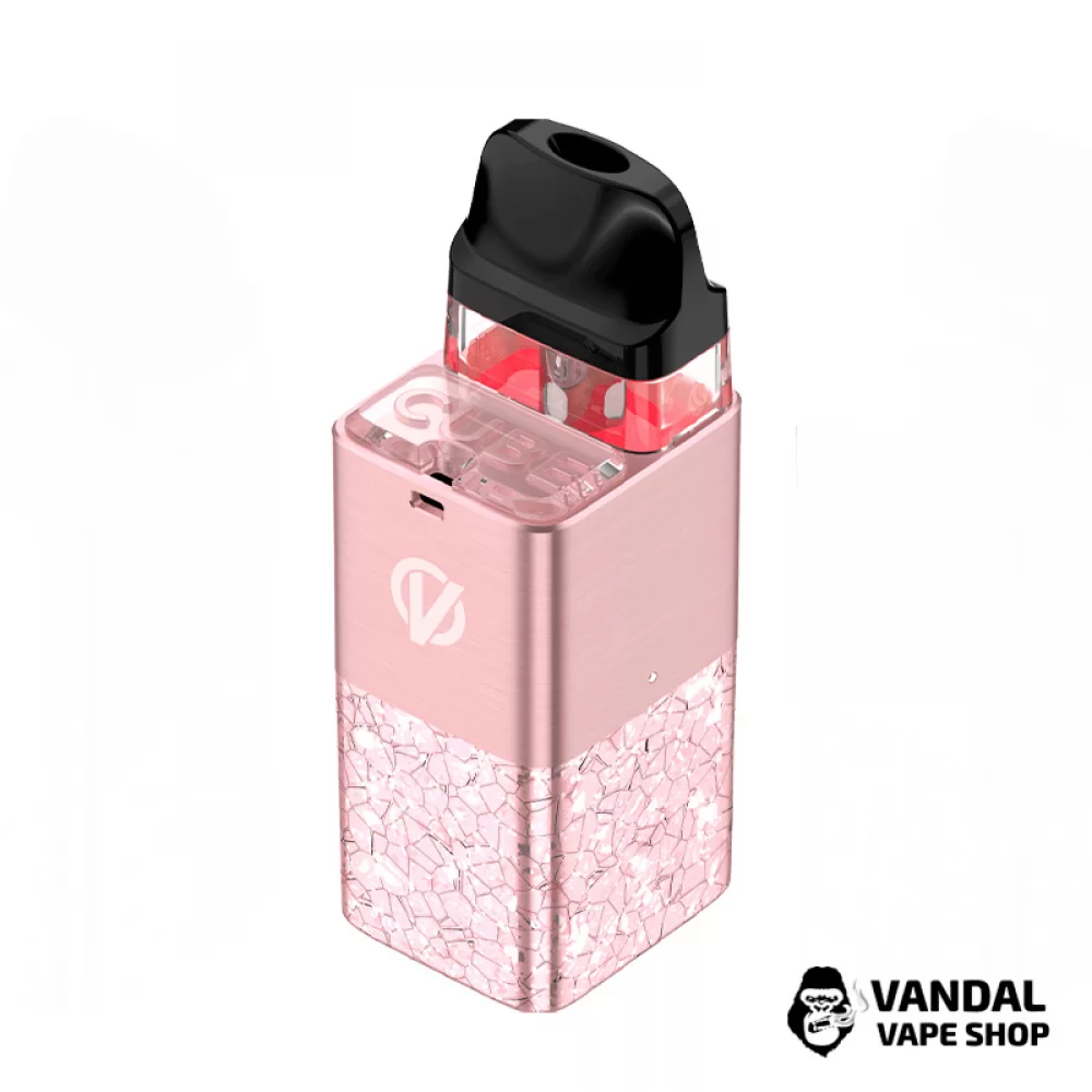 Pod-система Vaporesso Xros Cube (Original) в блискучо рожевому кольорі