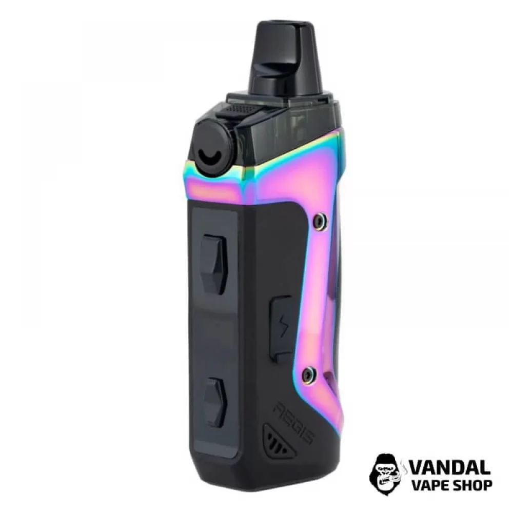 Стартовый набор GeekVape Aegis Boost Pod Kit 40W 1500mAh в радужном цвете Стартовый набор GeekVape Aegis Boost Pod Kit 40W 1500mAh в радужном цвете