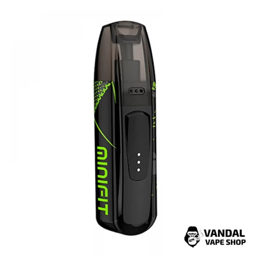 Justfog Minifit Starter Kit (Original) - M Black Pattern в чорному кольорі з малюнком
