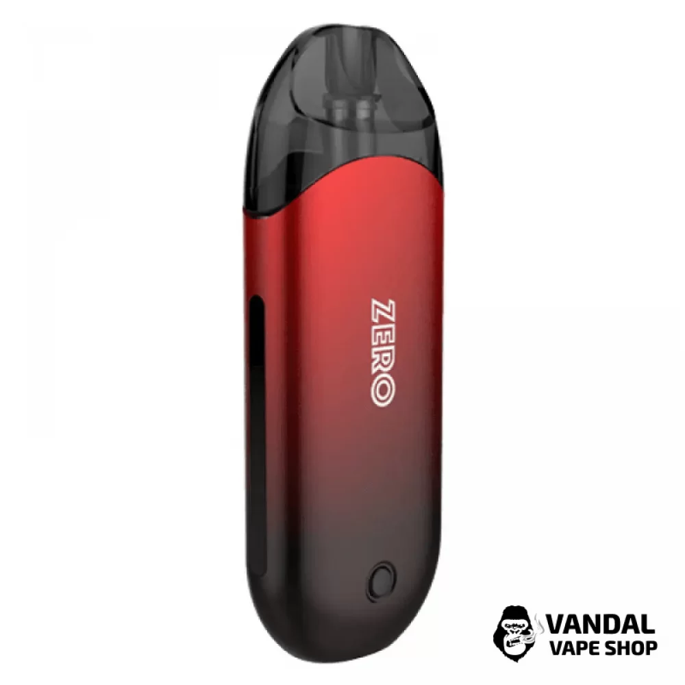 Pod-система Vaporesso Renova ZERO Pod Kit с ёмкостью батареи 650 mAh в чёрно-красном цвете