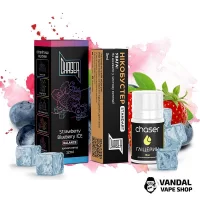 Наборы для самозамеса Chaser Black Ice 30 мл 50 мг - Strawberry Blueberry