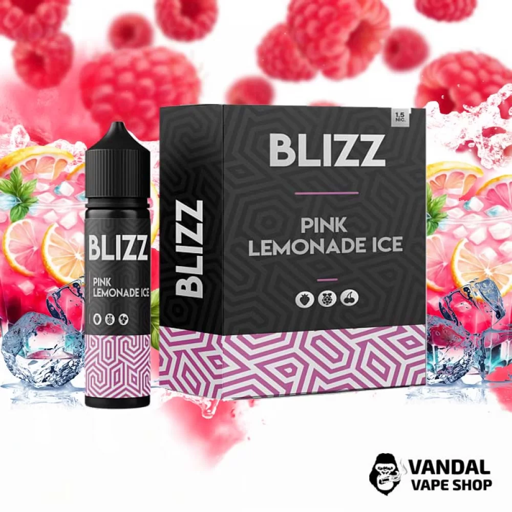 Набор Blizz 60 мл 3 мг со вкусом розового лимонада с холодком