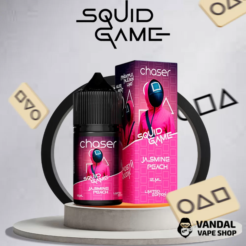 Набор для самозамеса Chaser Squid Game 30 мл 65 мг - со вкусом жасмина и персика