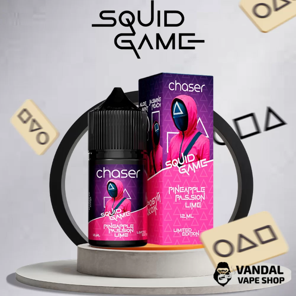 Набір для самозамісу Chaser Squid Game 30 мл 50 мг - зі смаком ананасу, лайму, маракуї