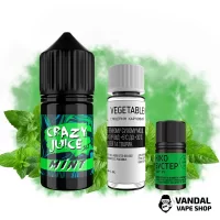 Наборы для самозамеса Crazy Juice - Mint 30 мл 65 мг