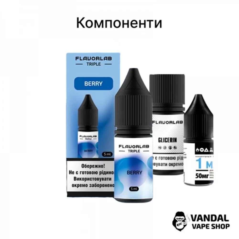 Набор для самозамеса Flavorlab Triple Strong 10 мл со вкусом груши