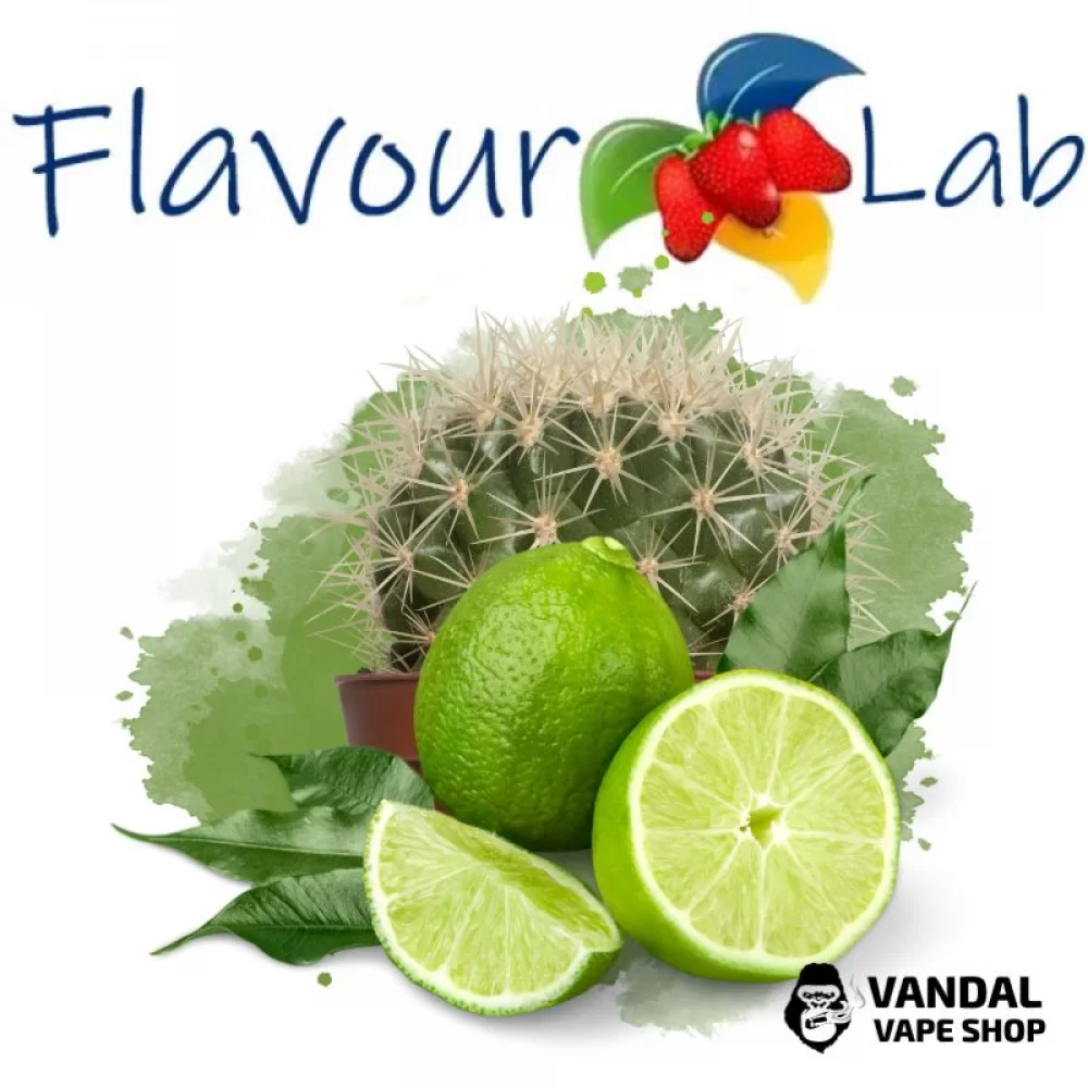 Ароматизатор FlavourLab 10 мл со вкусом кактуса и лайма
