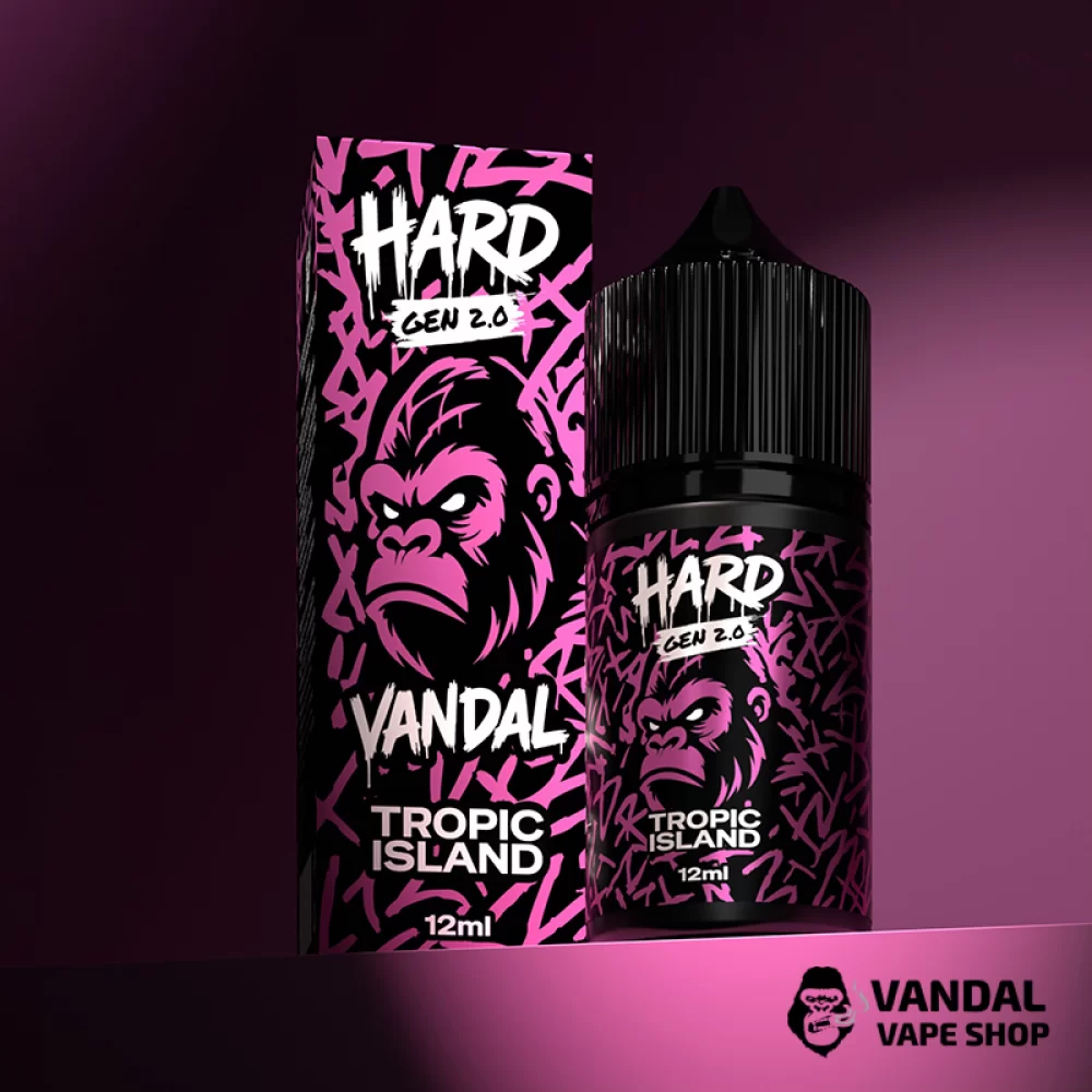 Набор для самозамеса HARD VANDAL 2.0 30 мл 65 мг со вкусом гуавы, маракуи и драгонфрута