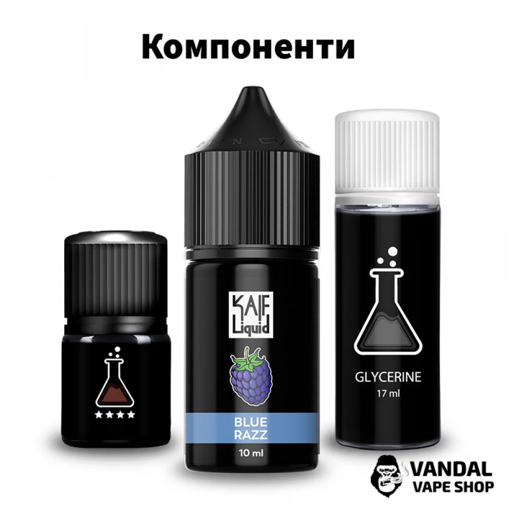 Набор для самозамеса Kaif Liquid 30 мл 50 мг со вкусом вишни и мяты
