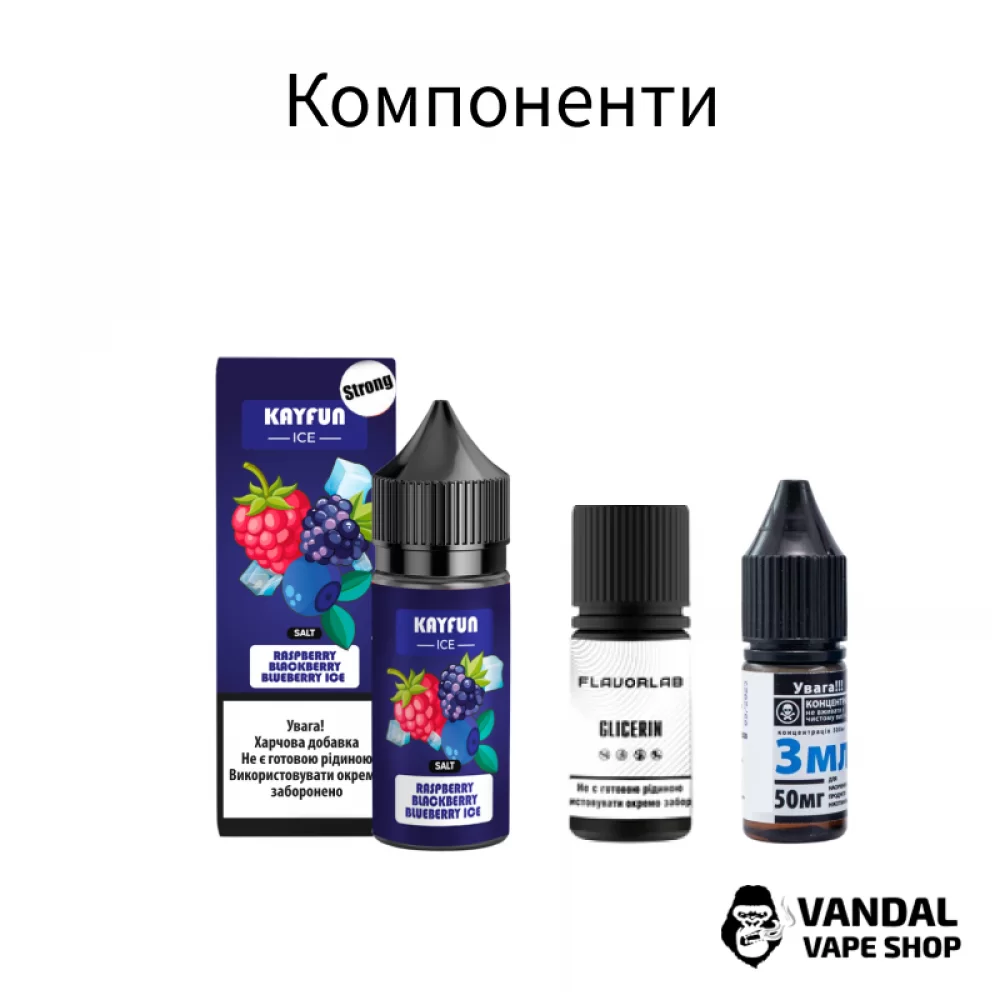 Набор для самозамеса Kayfun Ice Strong - со вкусом дыни с спелым арбузом и льдом