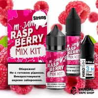 Наборы для самозамеса M-JAM V2 Salt Strong 30 мл 50 мг - Raspberry