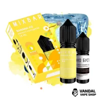Наборы для самозамеса Mix Bar 15 мл 65 мг - Banana Ice