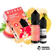 Наборы для самозамеса Mix Bar 15 мл 50 мг - Strawberry Banana