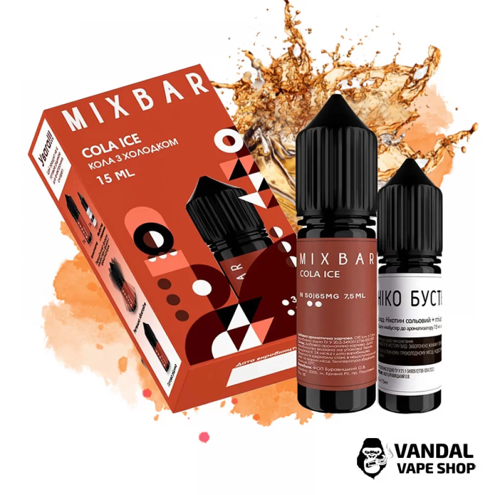 Набор для самозамеса Mix Bar 15 мл 50 мг со вкусом колы с холодком