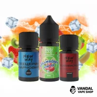 Наборы для самозамеса New Way Ice 30 мл 65 мг - Strawberry Kiwi Ice