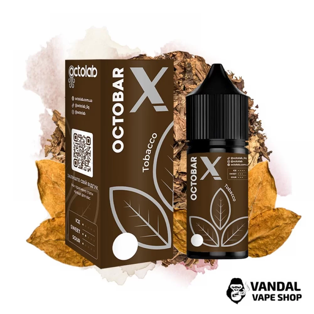 Набор для самозамеса Octobar X 30 мл 50 мг со вкусом табака