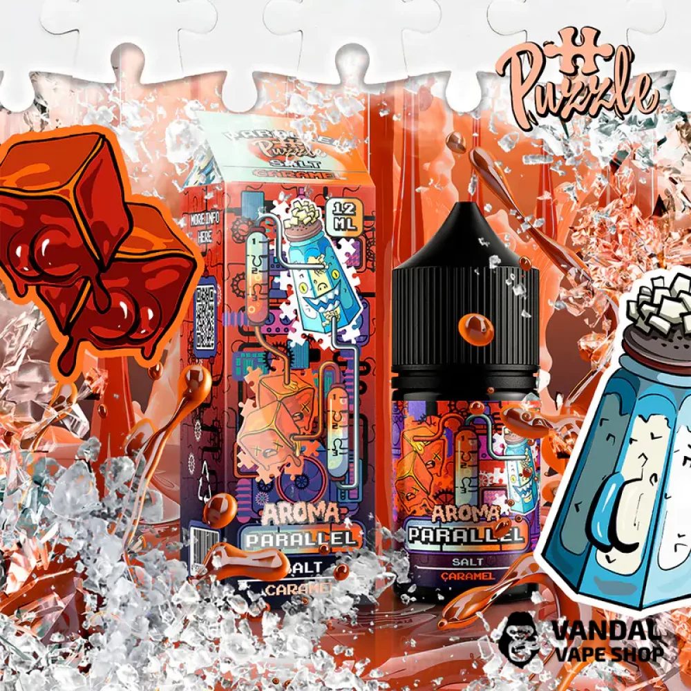 Набор для самозамеса In Bottle Parallel Puzzle 30 мл 30 мг со вкусом карамели