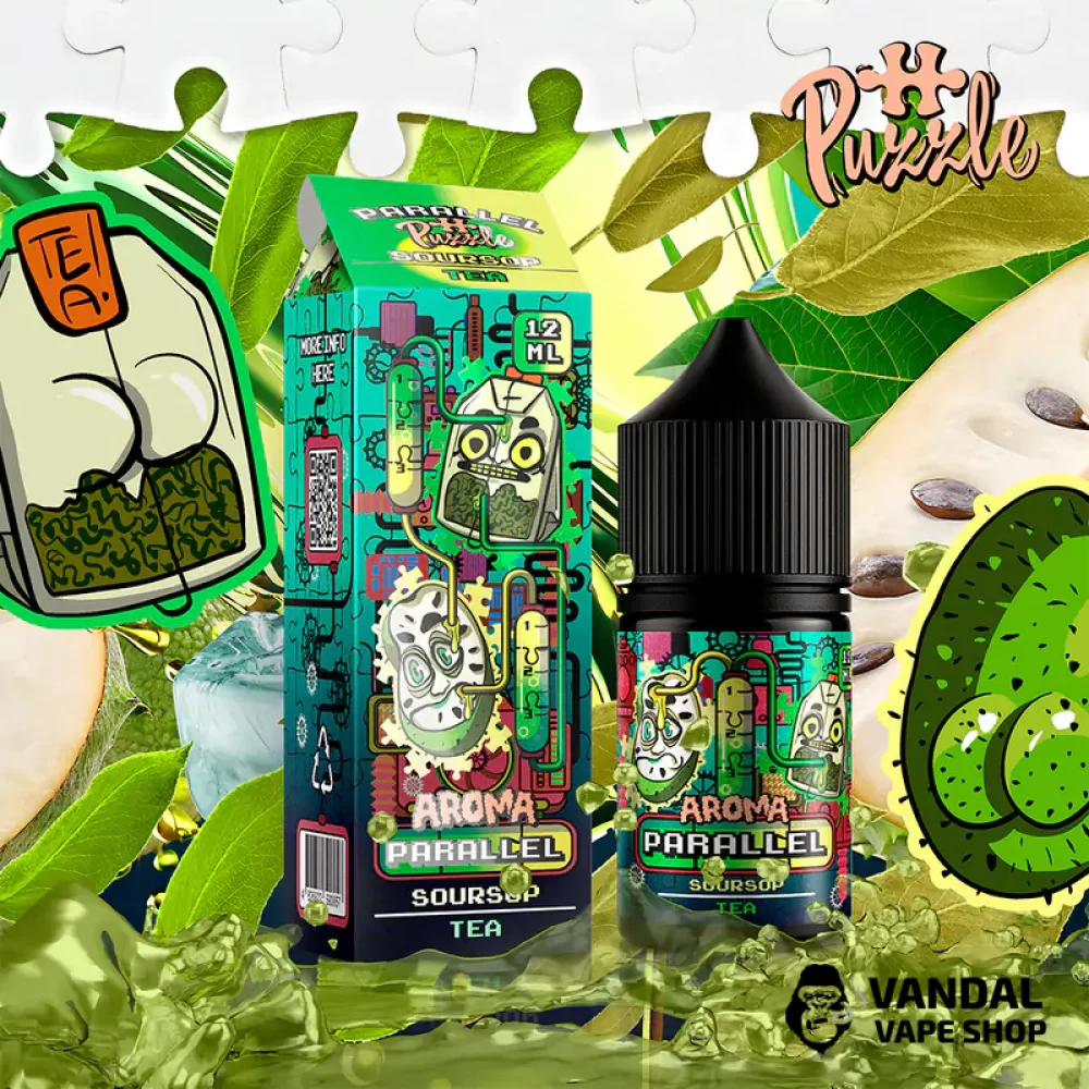 Набор для самозамеса In Bottle Parallel Puzzle 30 мл 30 мг со вкусом соусеп чая