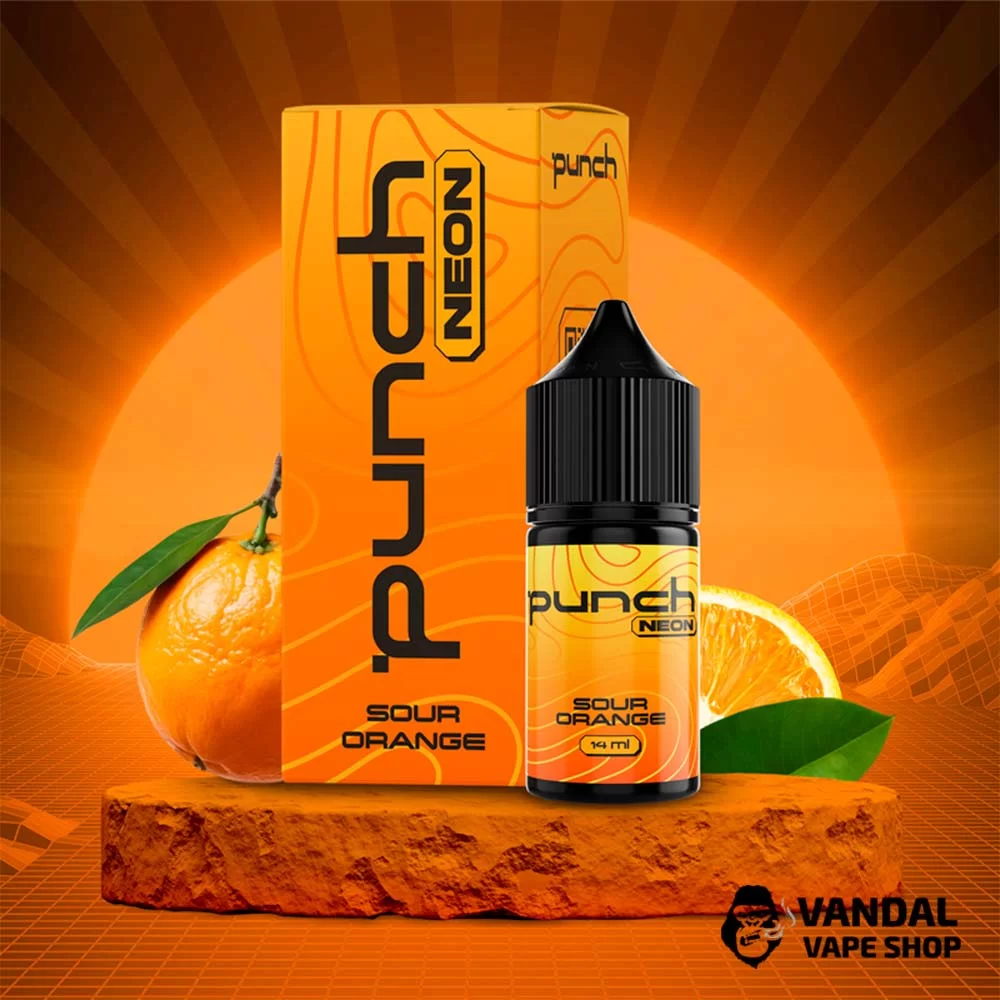Набор для самозамеса Punch Neon 30 мл 30/50 мг со вкусом кислого апельсина