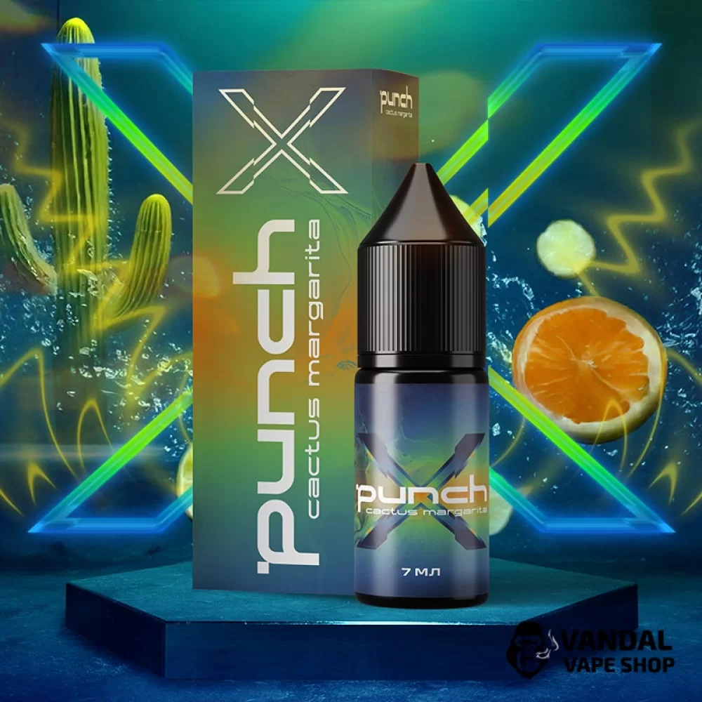 Набор для самозамеса Punch X 15 мл со вкусом кактуса с цитрусовой свежестью апельсина и лайма