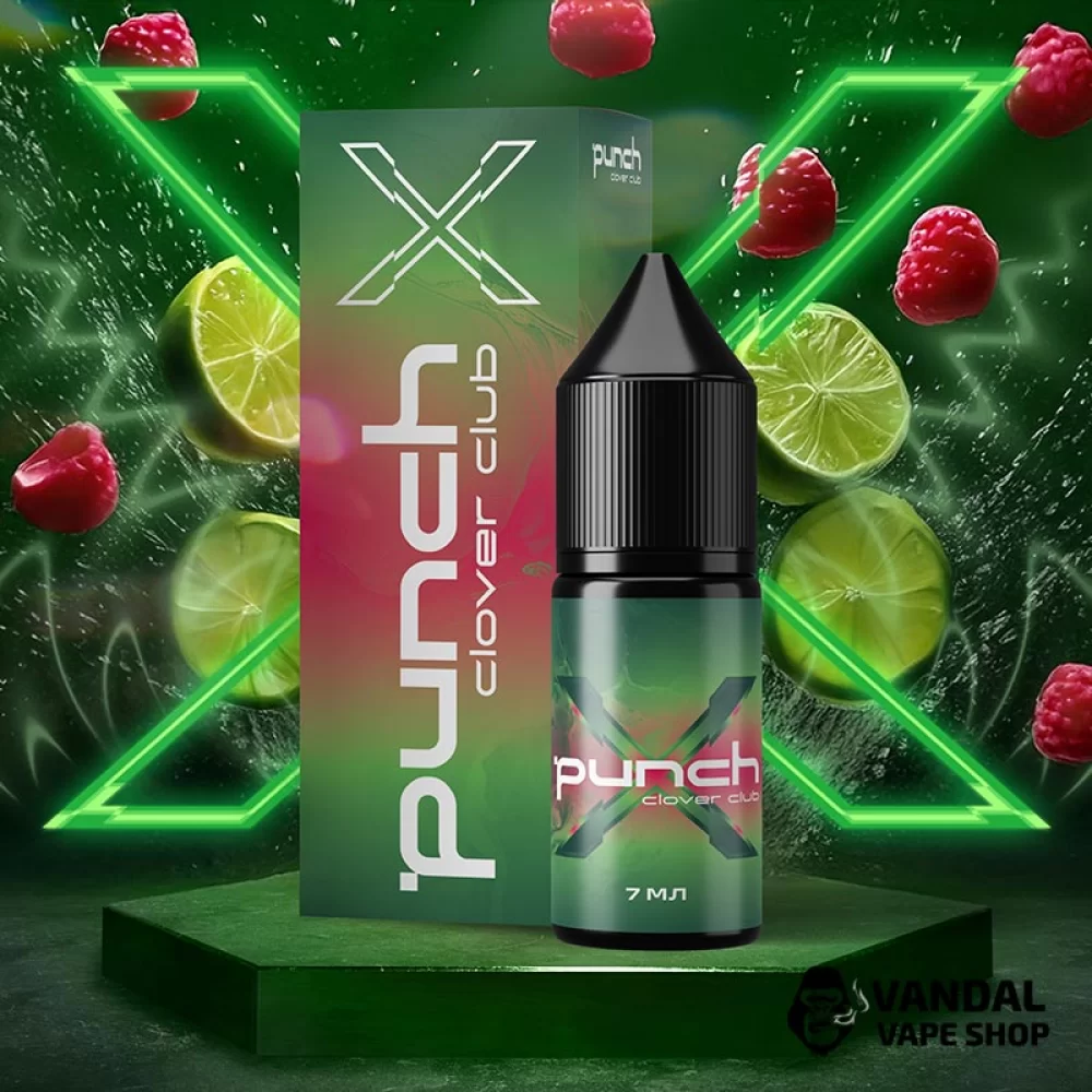 Набор для самозамеса Punch X 15 мл со вкусом малины с кислинкой лайма и уникальным ароматом хвои