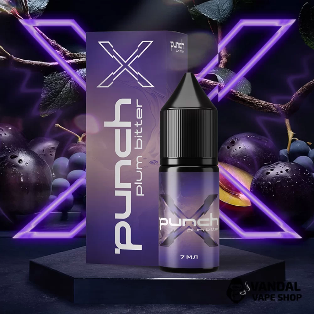 Набор для самозамеса Punch X 15 мл со вкусом спелой сливы с виноградной терпкостью