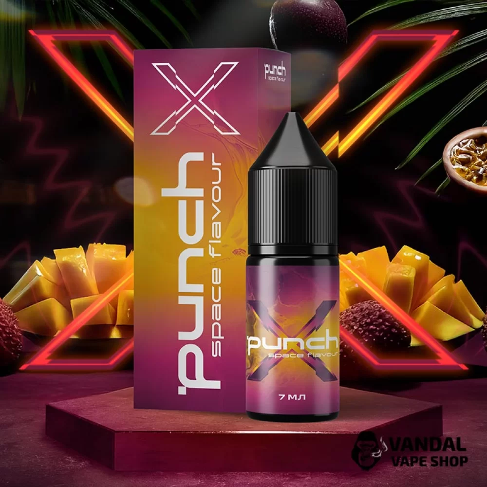Набор для самозамеса Punch X 15 мл со вкусом манго, яркой маракуи и нежного личи
