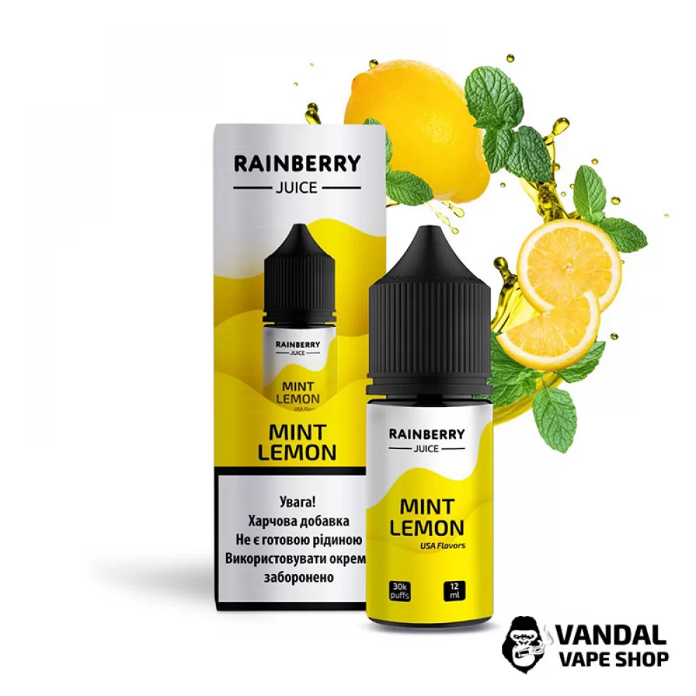 Набір для самозамісу Flavorlab Rainberry Juice Strong 30 мл зі смаком м'яти з лимоном