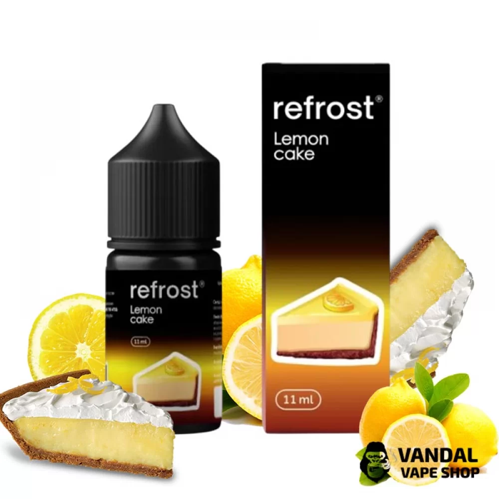 Набор для самозамеса ReFrost 30 мл 50 мг со вкусом лимонной выпечки с кремовым оттенком Набор для самозамеса ReFrost 30 мл 50 мг со вкусом лимонной выпечки с кремовым оттенком