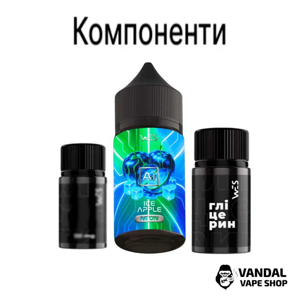 Набор для самозамеса WES Ai Neon 30 мл 50 мг со вкусом малины