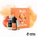 Набор для самозамеса Blizz Plus 30 мл 50 мг со вкусом груши и персика Набор для самозамеса Blizz Plus 30 мл 50 мг со вкусом груши и персика