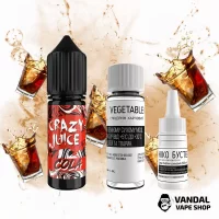 Наборы для самозамеса Crazy Juice 15 мл 65 мг - Cola
