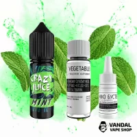 Наборы для самозамеса Crazy Juice 15 мл 50 мг - Mint