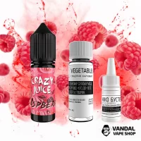 Наборы для самозамеса Crazy Juice 15 мл 50 мг - Rasberry