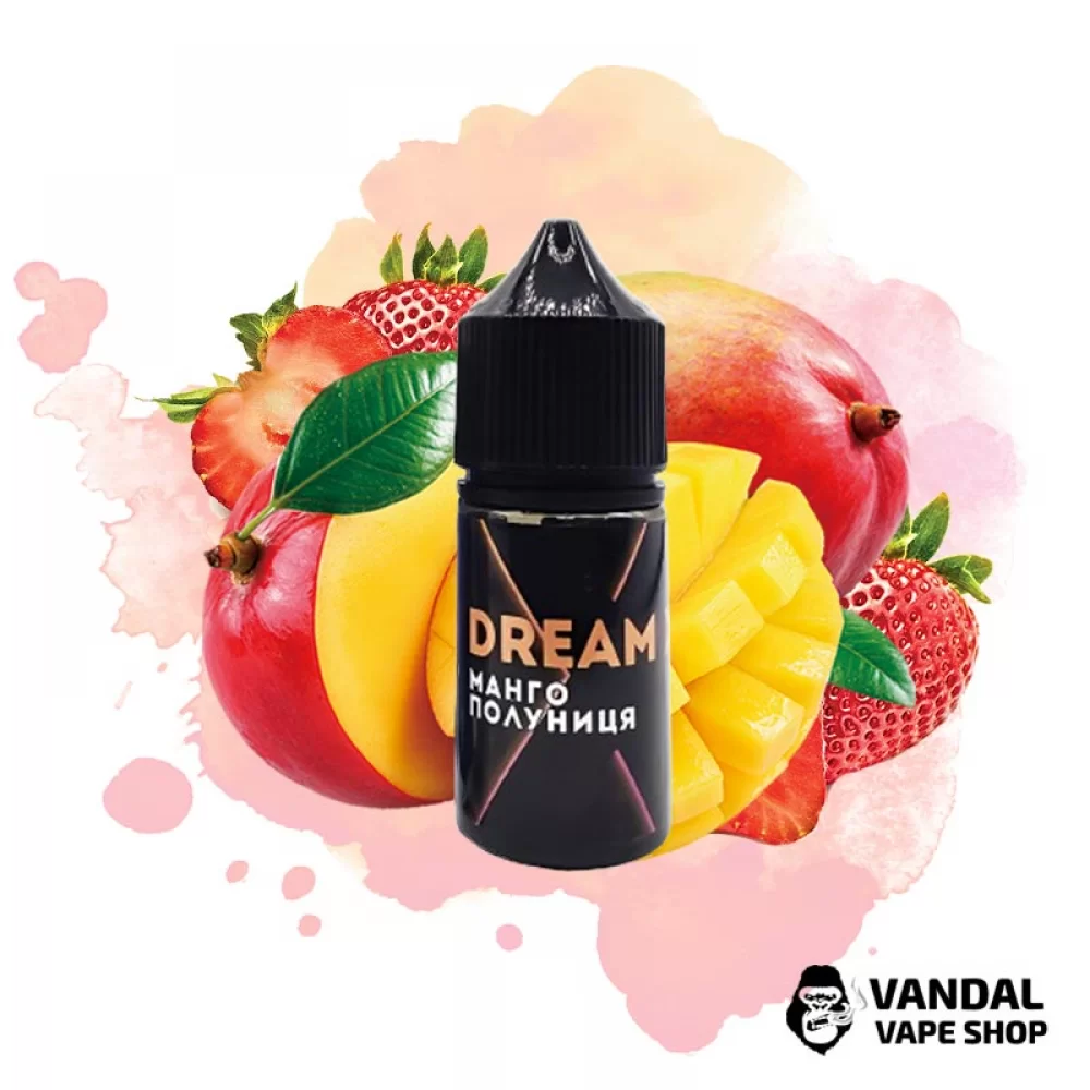 Набор для самозамеса Dream X 30 мл 50 мг со вкусом манго и клубники Набор для самозамеса Dream X 30 мл 50 мг со вкусом манго и клубники