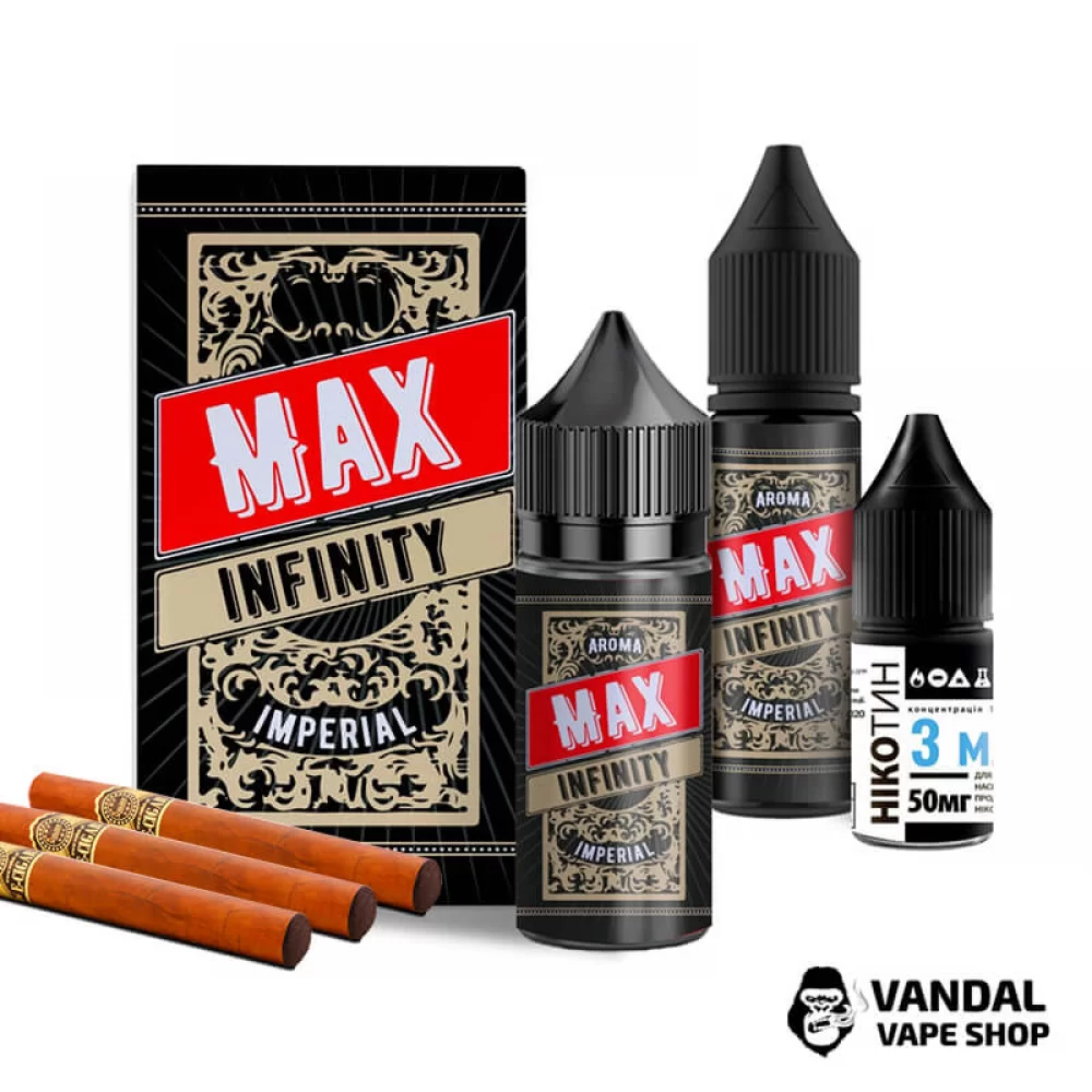 Набір Infinity MAX 30 мл 50 мг зі смаком сигари