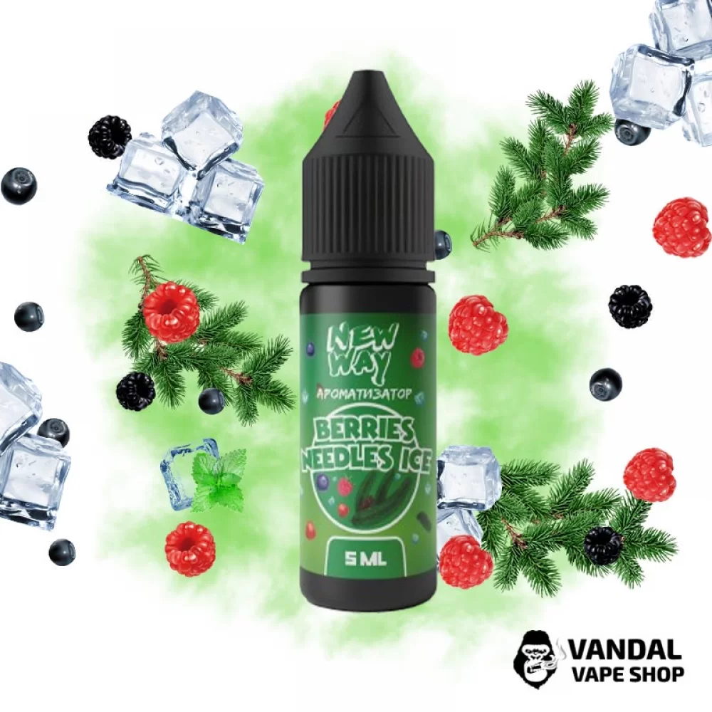 Набор для самозамеса New Way Ice 15 мл 30 мг со вкусом лесных ягод с хвоей и холодком