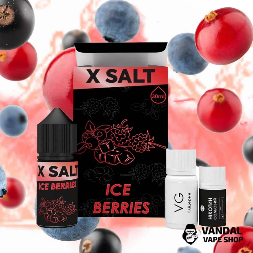 Набір для самозамісу XSalt 30 мл 65 мг зі смаком ягід з холодком