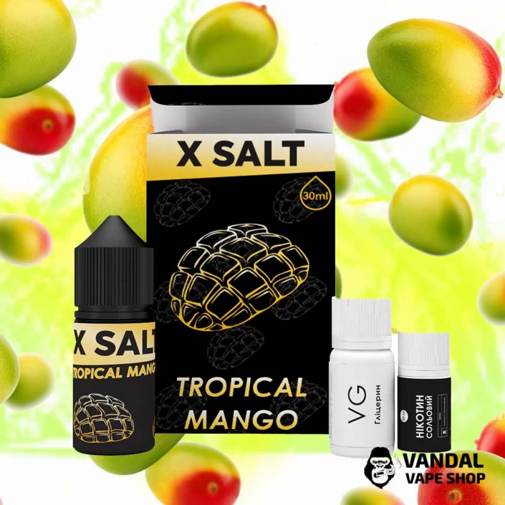 Набор для самозамеса XSalt 30 мл 25 мг со вкусом манго