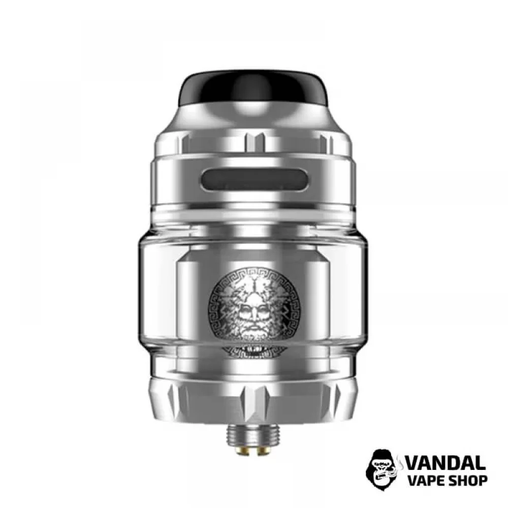 Атомайзер GeekVape Zeus X RTA 4.5 мл в серебристом цвете