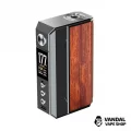 Оригинальный бокс мод VooPoo Drag 4 в сером цвете со вставкой из палисандра