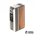 Оригинальный бокс мод VooPoo Drag 4 в бледно-золотистом цвете со вставкой из орехового дерева