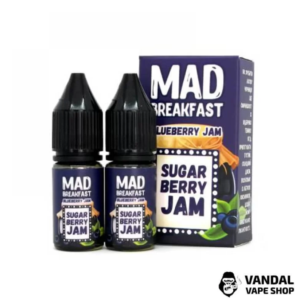 Mad Breakfast by Black Triangle Salt - Blueberry Jam  10 мл 30 мг
