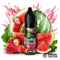ЖИДКОСТЬ Flamingo New Salted 15 мл НА СОЛЕВОМ НИКОТИНЕ 35 мг со вкусом клубники и арбуза