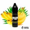 ЖИДКОСТЬ FLIP Salt 15 мл НА СОЛЕВОМ НИКОТИНЕ 25 мг со вкусом банана ЖИДКОСТЬ FLIP Salt 15 мл НА СОЛЕВОМ НИКОТИНЕ 25 мг со вкусом банана