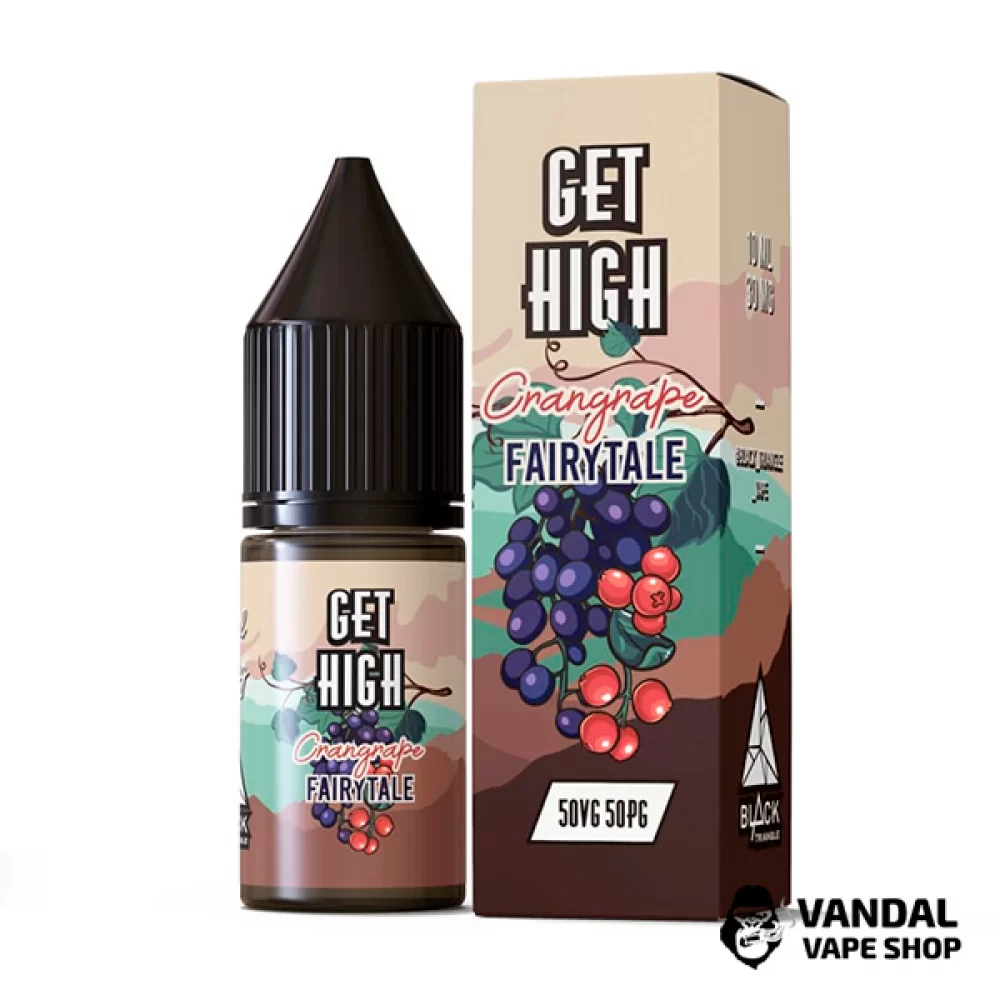 ЖИДКОСТЬ Get High - 10 мл НА СОЛЕВОМ НИКОТИНЕ 50 мг со вкусом винограда и клюквы ЖИДКОСТЬ Get High - 10 мл НА СОЛЕВОМ НИКОТИНЕ 50 мг со вкусом винограда и клюквы