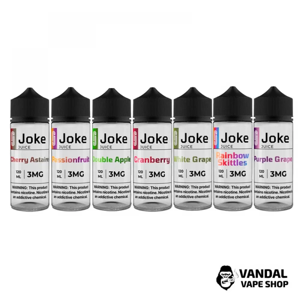 Жидкость Joke 120 мл на органическом никотине Жидкость Joke 120 мл на органическом никотине
