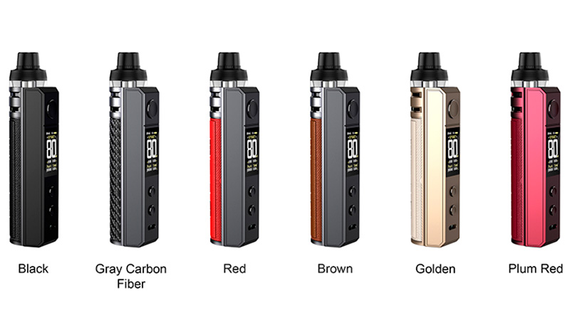 Voopoo Drag H80S - ассортимент